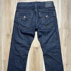 True Religion Ricky Big QT Flap Pocket Jeans - Men Size 34